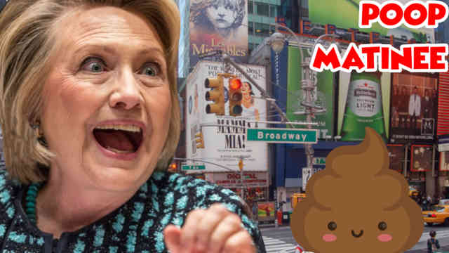 <div>Somebody Pooped Next To Hillary & Chelsea Clinton At Broadway Show</div>