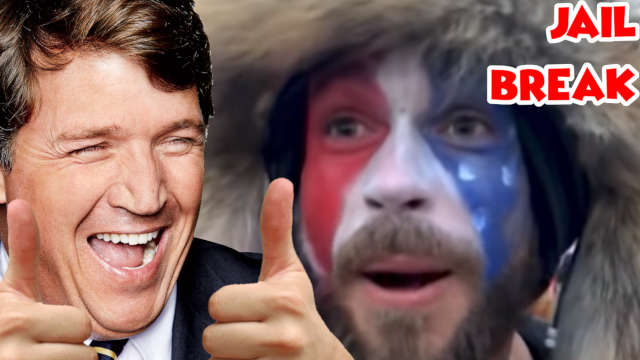 Tucker Carlson Gets “Qanon Shaman” Out Of Jail Early