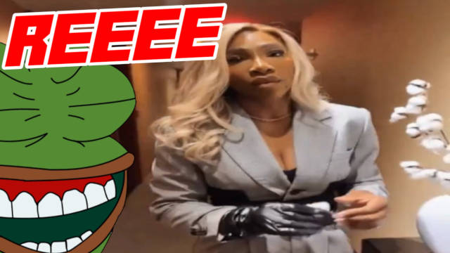 Rich Black Woman is Triggered By Cotton Decoration in Hotel