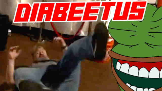 Radical Left Activist Falls on His A** Trying to Fight Trump Supporter