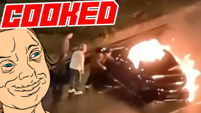 Electric Car Locked the Doors After Catching on Fire & Cooked Driver